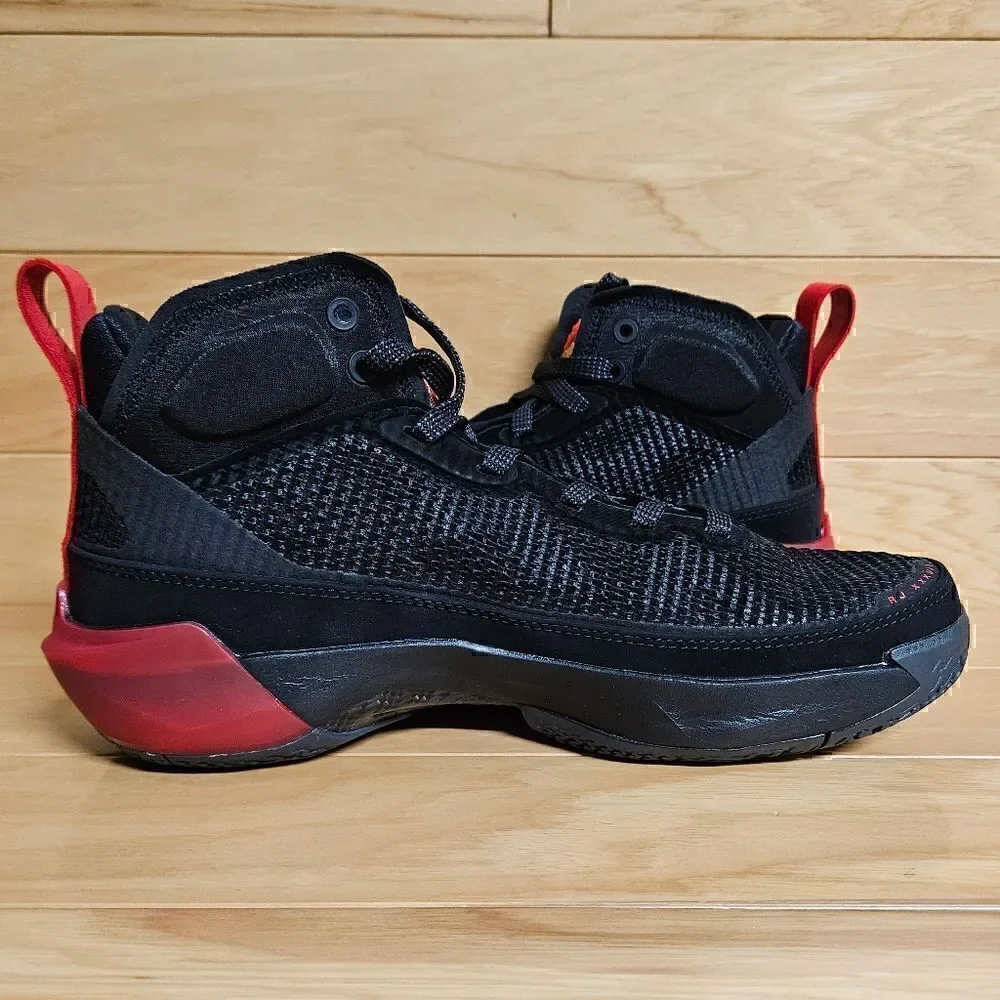 Air Jordan 37 Size 6 Youth 6Y Black Red Kids Basketball Shoe Sneaker DD7421-007